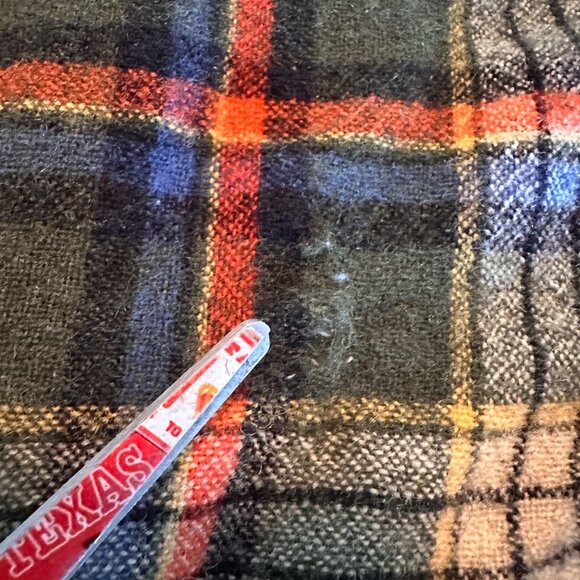 Vintage Pendleton Shirt Mens Large Outdoors Man Wool Plaid USA Made Grandpacore - Picture 7 of 11